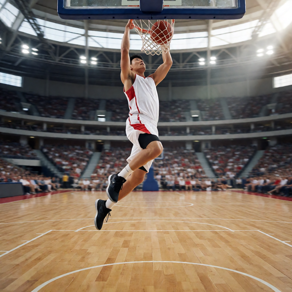 NBA篮球比赛精彩扣篮瞬间